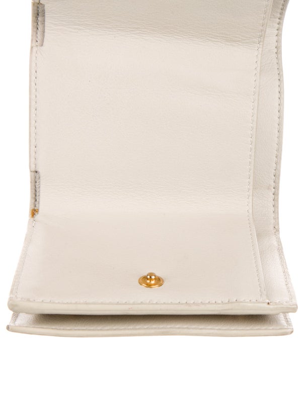 Yves Saint Laurent Leather Printed Wallet