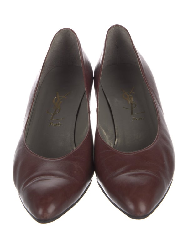 Yves Saint Laurent Vintage Leather Pumps
