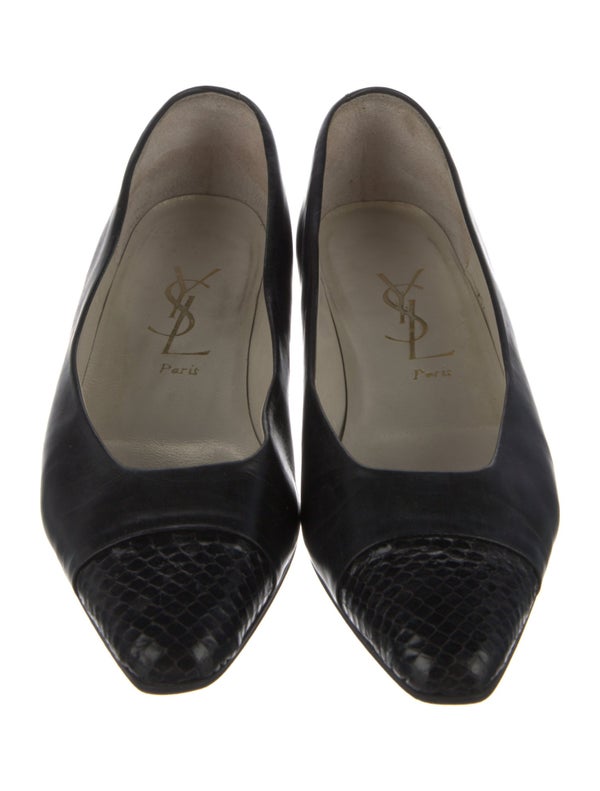 Yves Saint Laurent Vintage Leather Pumps