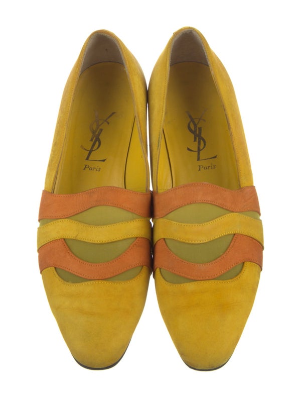 Yves Saint Laurent Vintage Suede Loafers