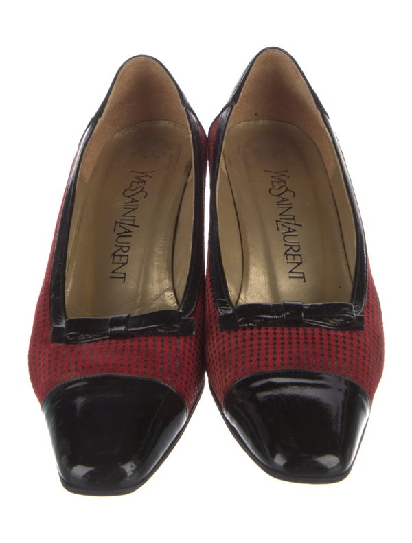 Yves Saint Laurent Vintage Suede Pumps