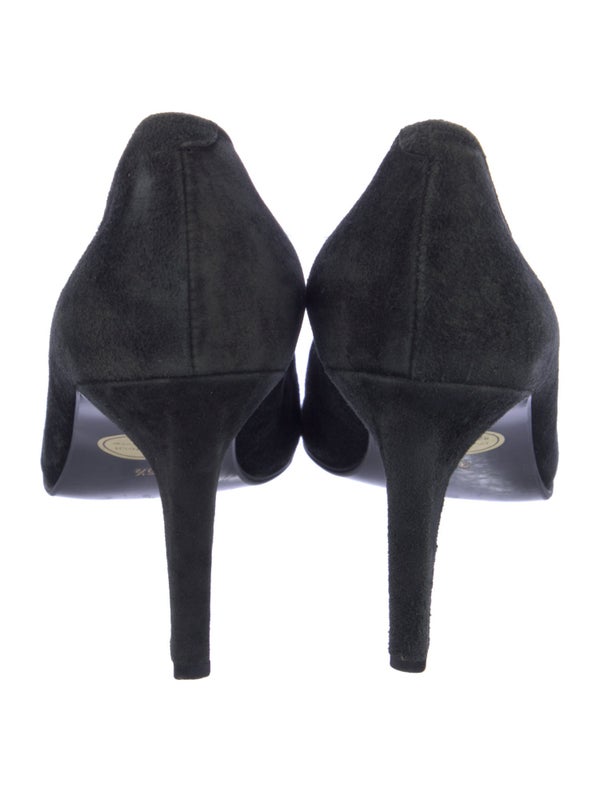 Yves Saint Laurent Vintage Suede Pumps