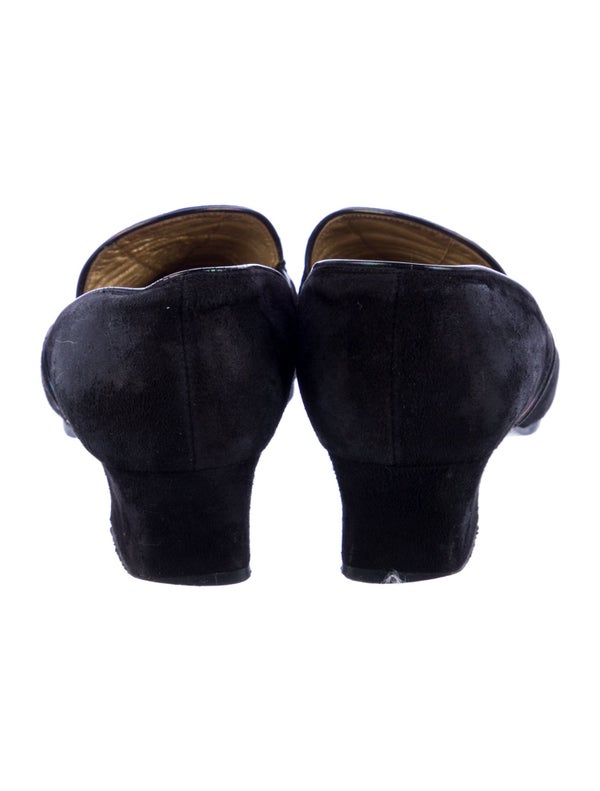 Yves Saint Laurent Vintage Suede Pumps