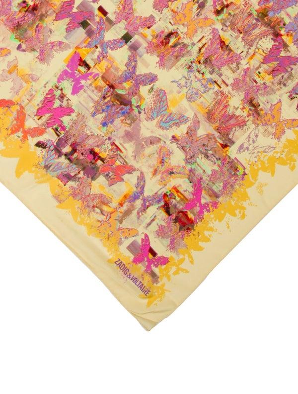 Zadig & Voltaire Silk Printed Scarf