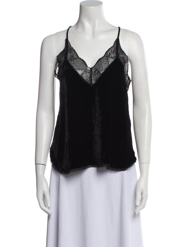 Zadig & Voltaire V-Neck Sleeveless Top