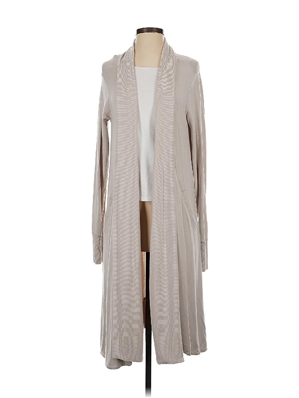 Athleta Gray Cardigan Size S (tall) - 64% off