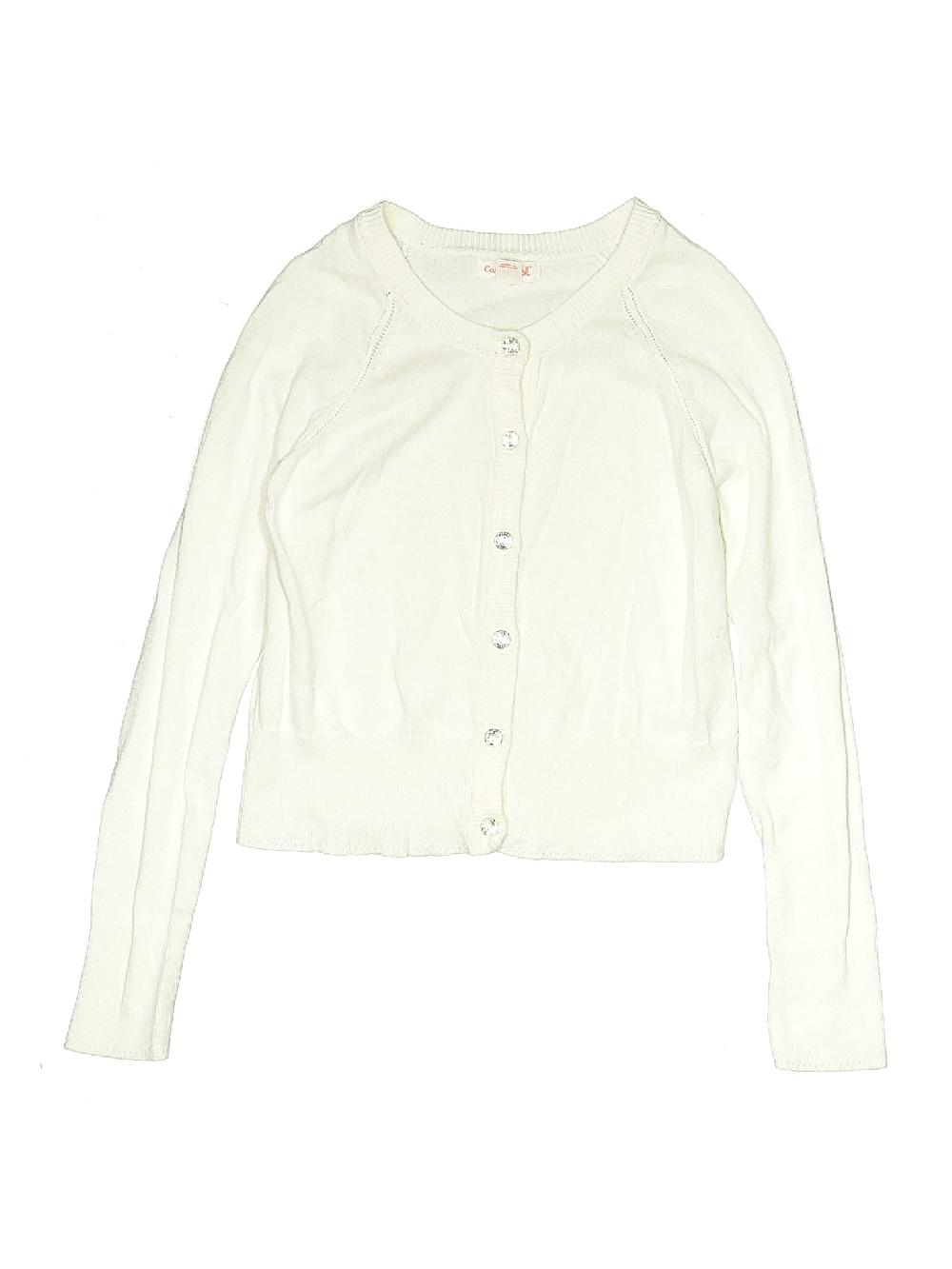 Cat & Jack Ivory Long Sleeve Top Size 8 - 12% off