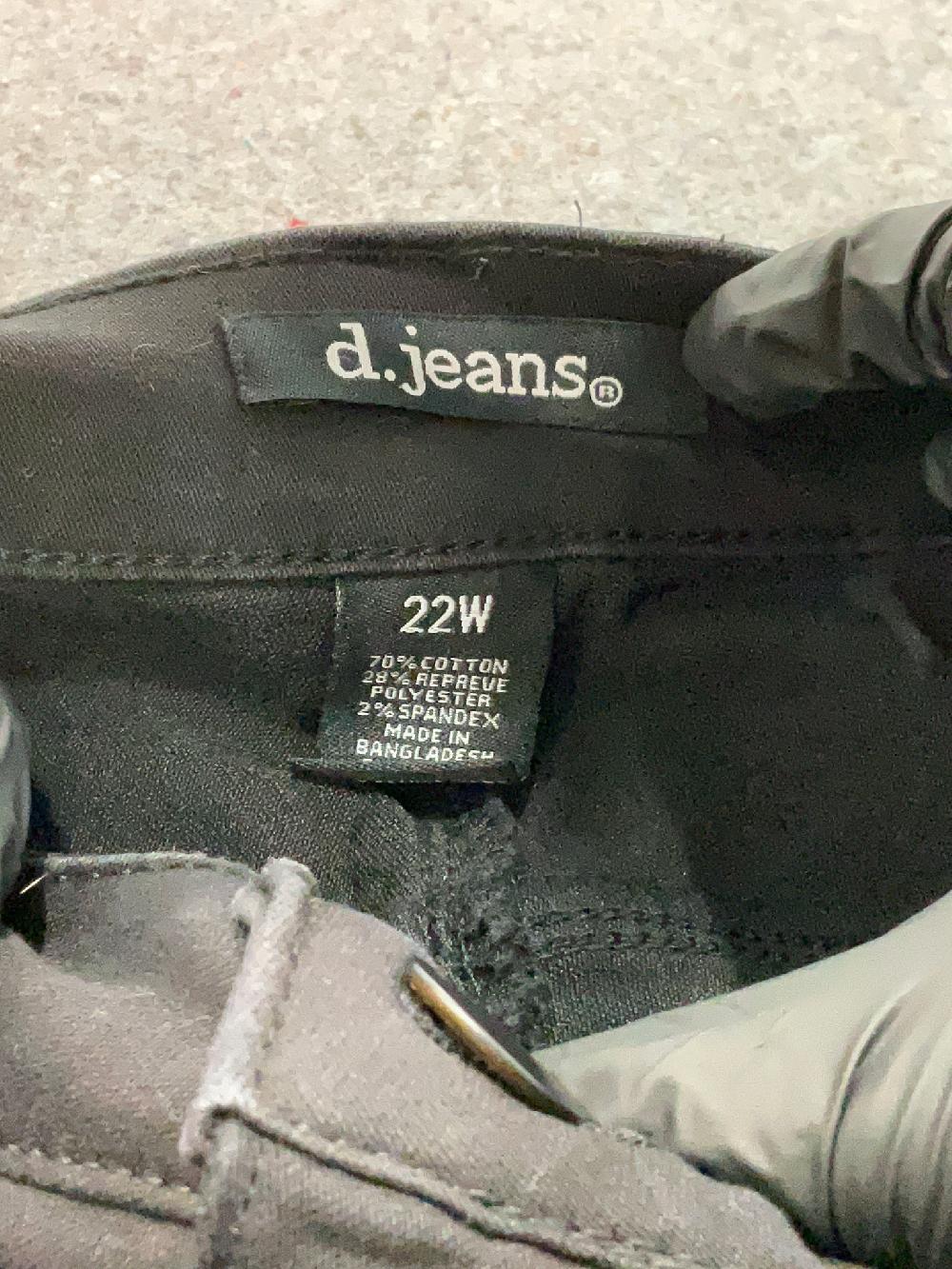 D.jeans Black Jeggings Size 22 - 48% Off