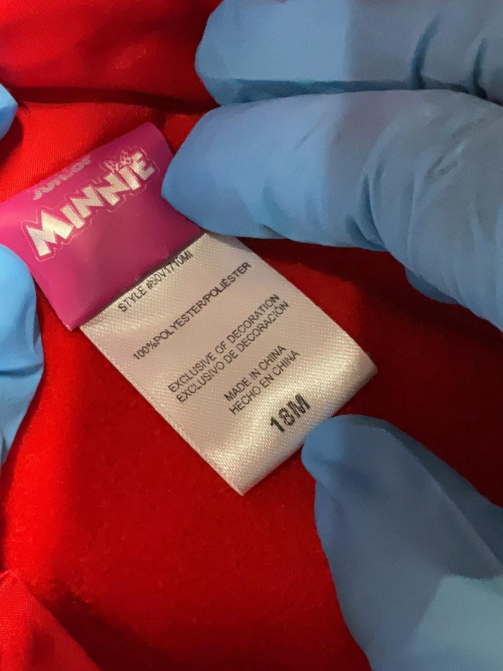 Disney 100% Polyester Polka Dots Red Vest 12-18 MO / 18 MO - 40% Off