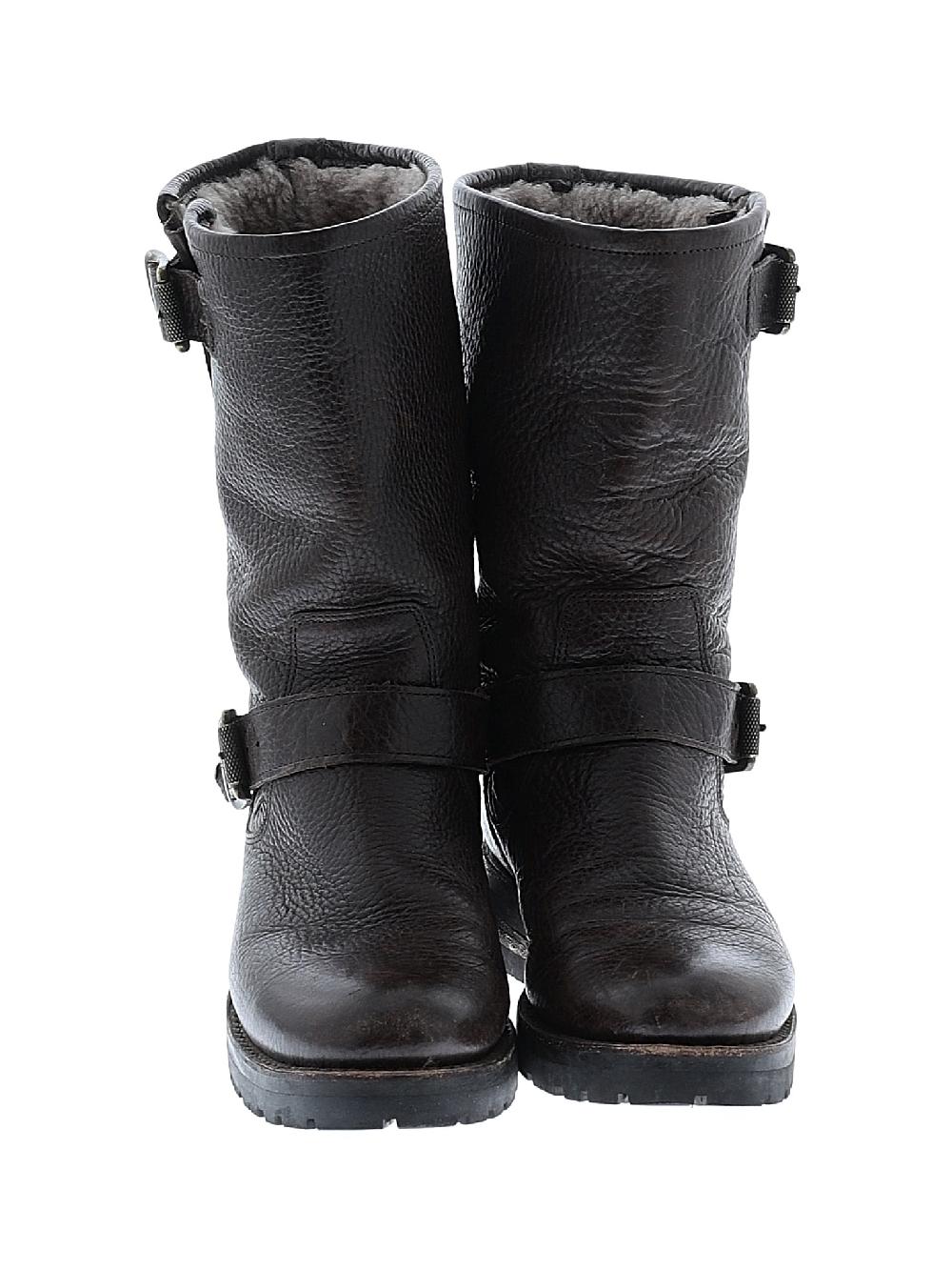 FRYE Black Brown Boots Size 6 - 67% Off