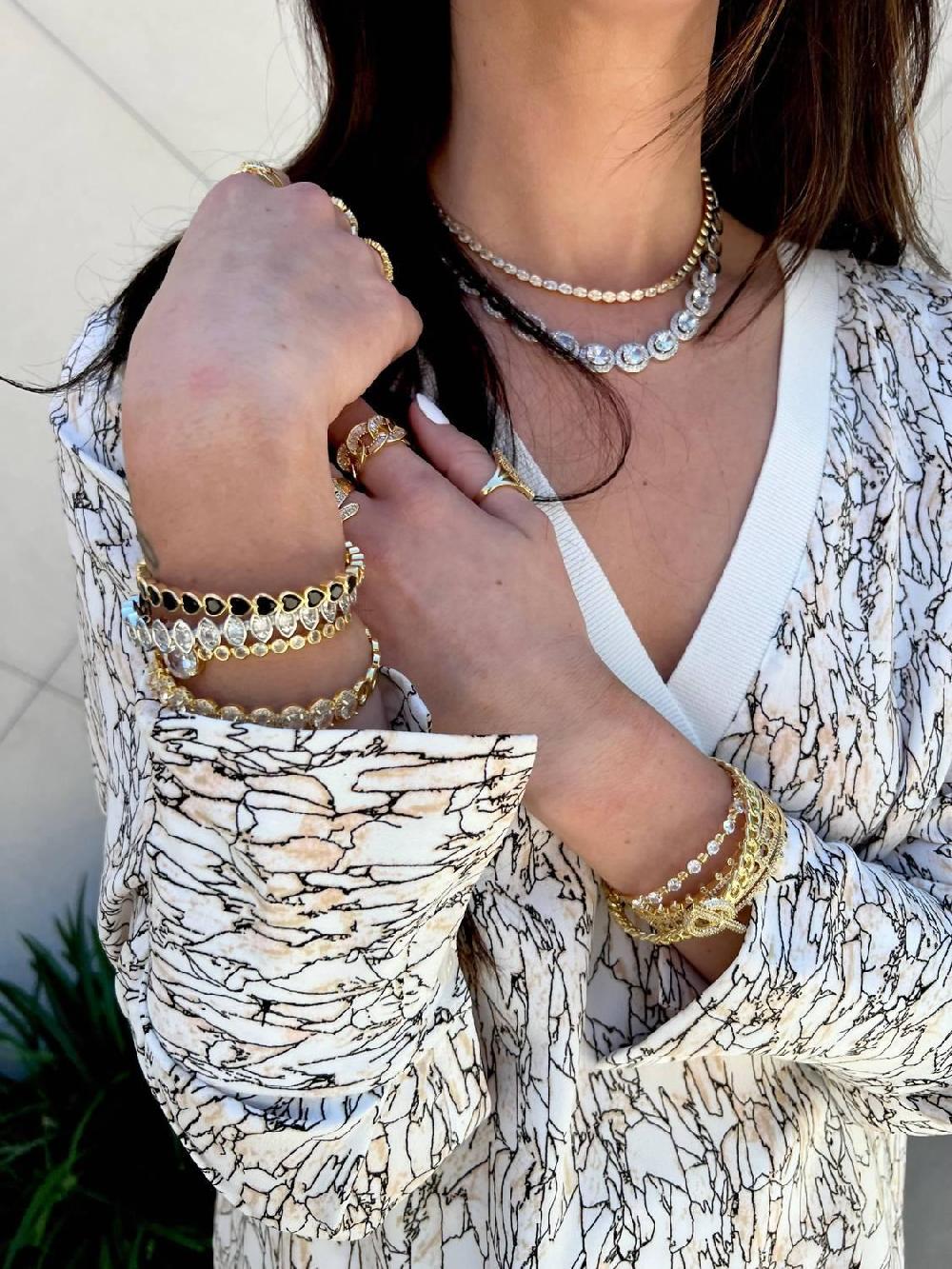 Gemelli Silver Toned Dior Necklace One size - 44% off