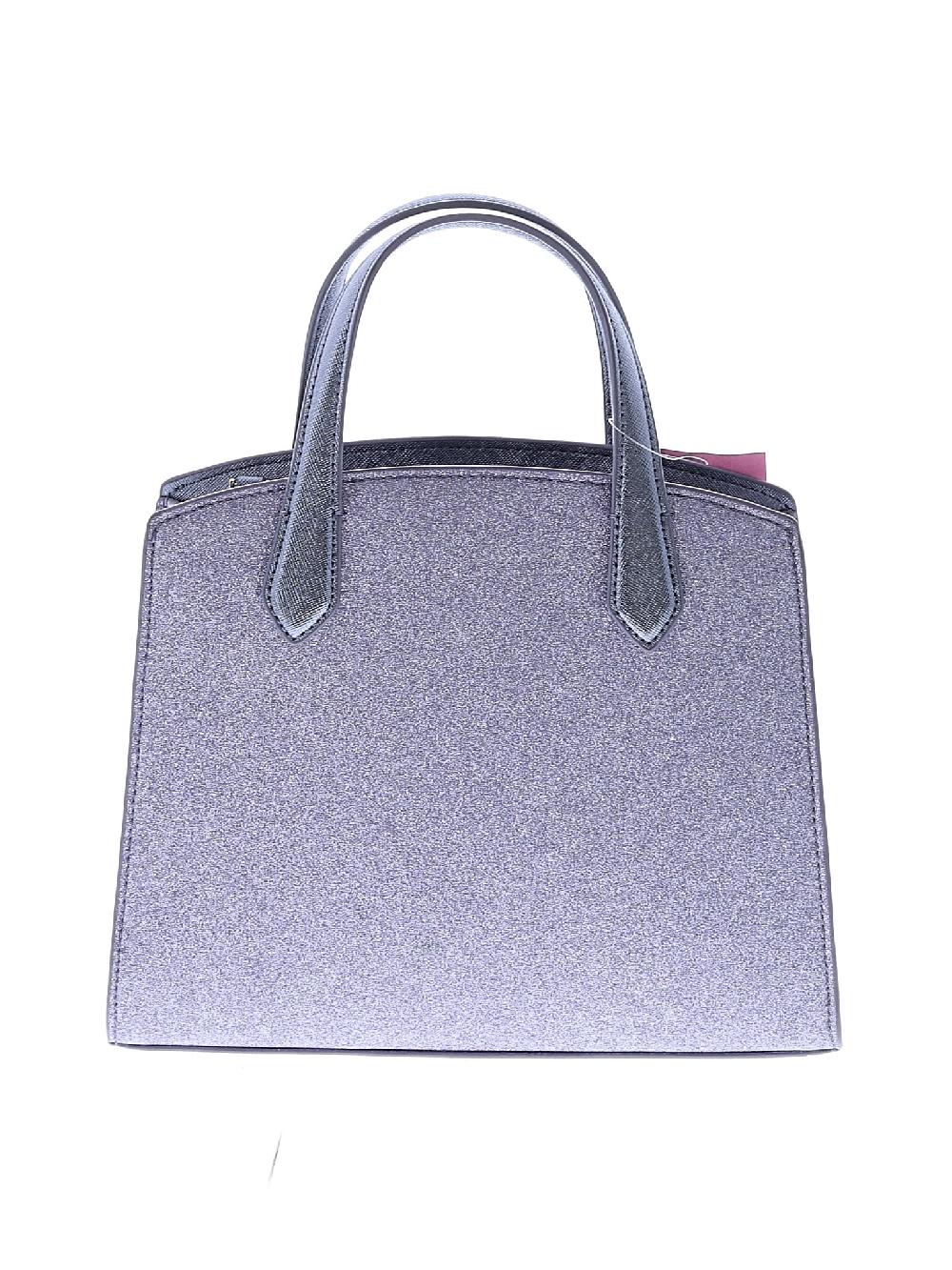 Kate Spade New York Metallic Gray Purple Satchel One Size - 59% Off