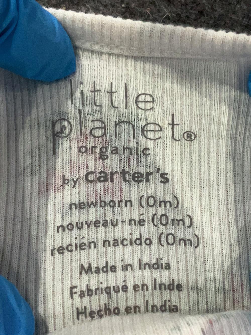 Little Planet Floral Ivory Long Sleeve Onesie Size Newborn - 45% Off