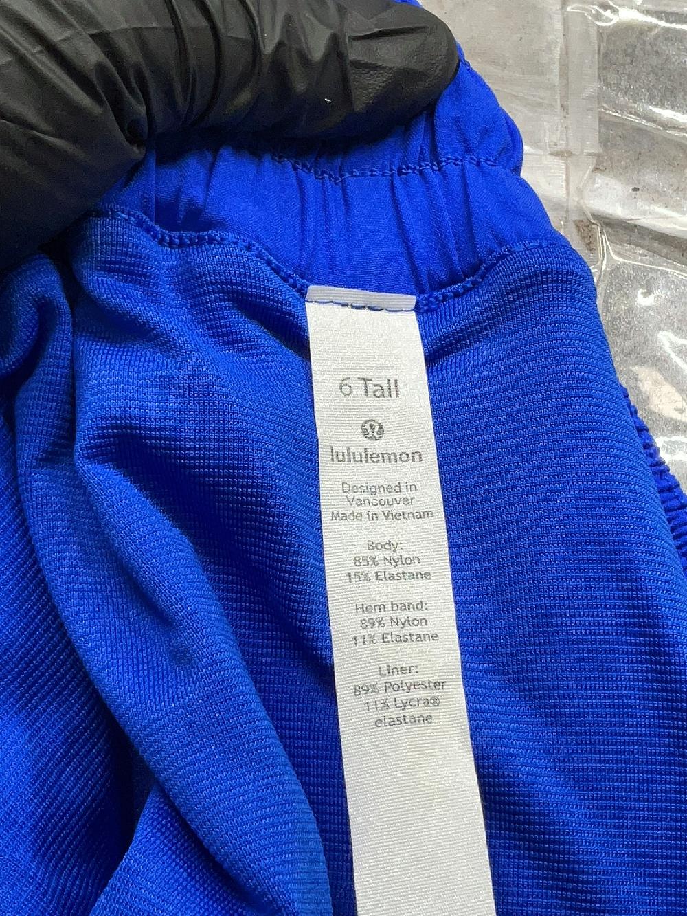 Lululemon Athletica Blue Athletic Shorts Size 6 (tall) - 15% Off