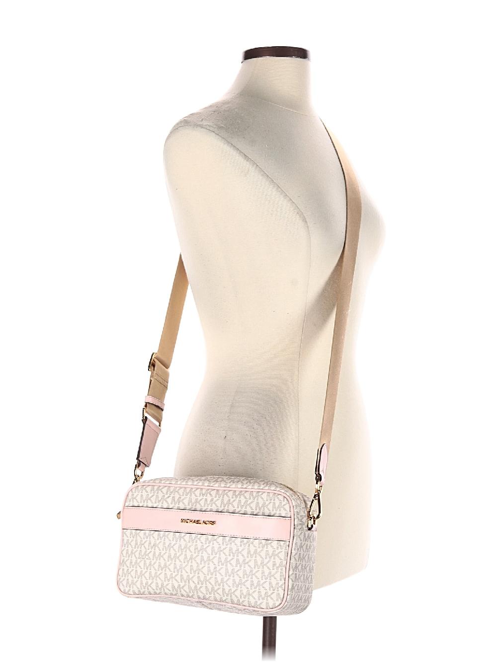 MICHAEL Michael Kors Gray White Crossbody Bag One Size - 50% Off
