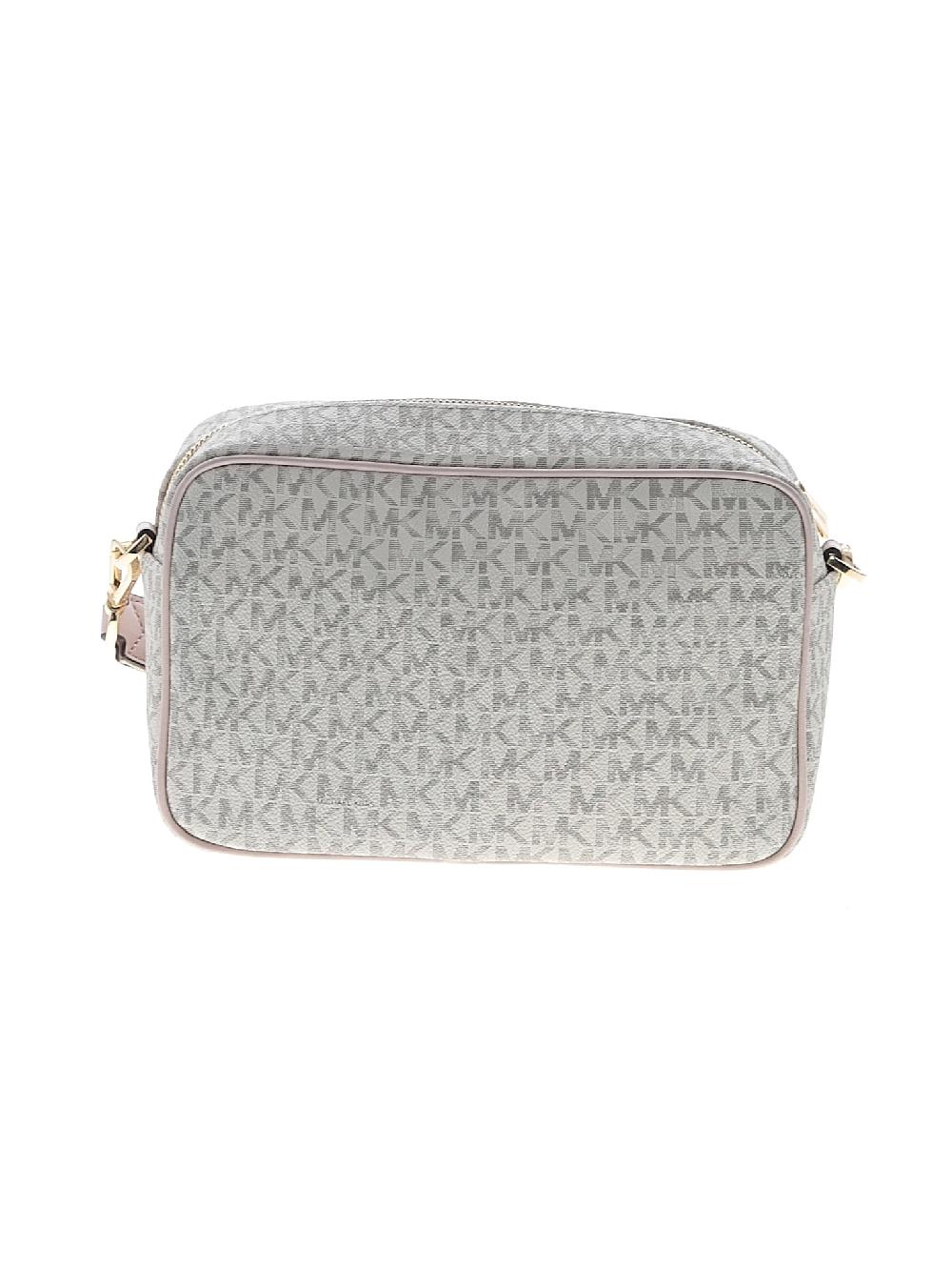 MICHAEL Michael Kors Gray White Crossbody Bag One Size - 50% Off