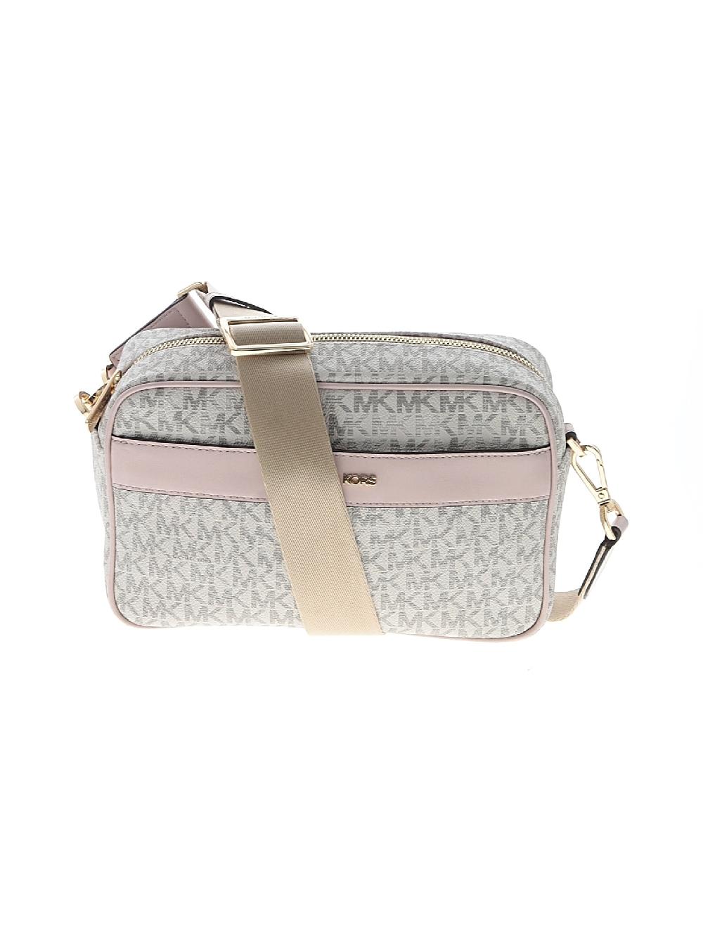MICHAEL Michael Kors Gray White Crossbody Bag One size - 50% off