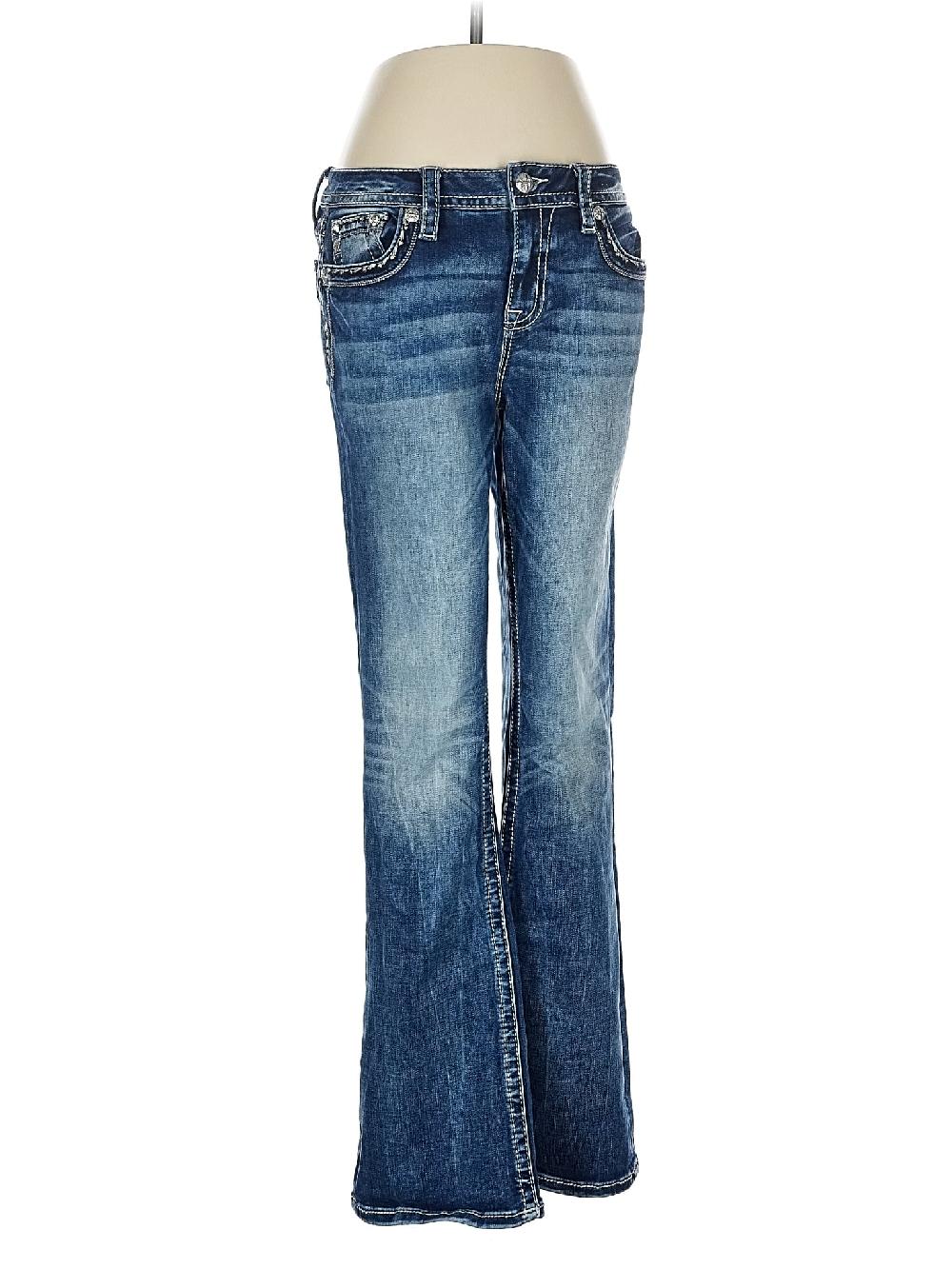 Miss Me Paisley Blue Jeans Size 29 waist - 41% off