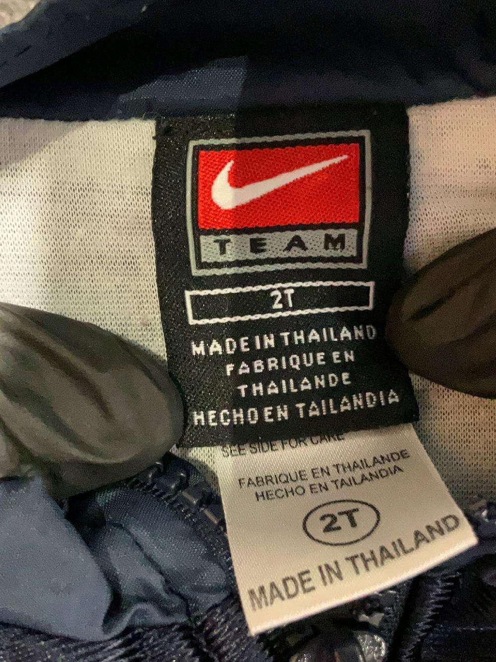 Nike Color Block Blue Track Jacket Size 2T - 55% Off