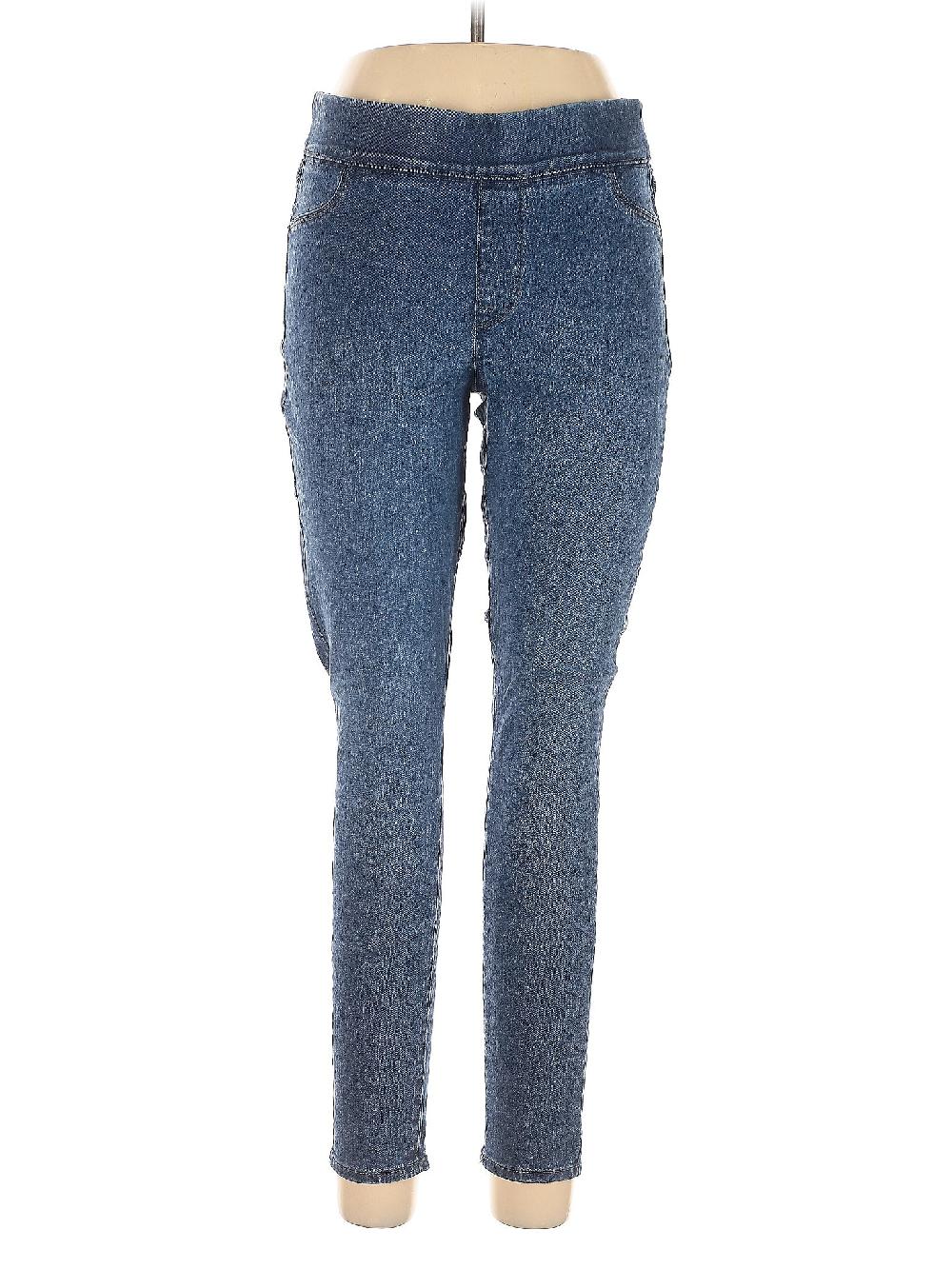 Old Navy Solid Blue Jeggings Size 10 - 55% off