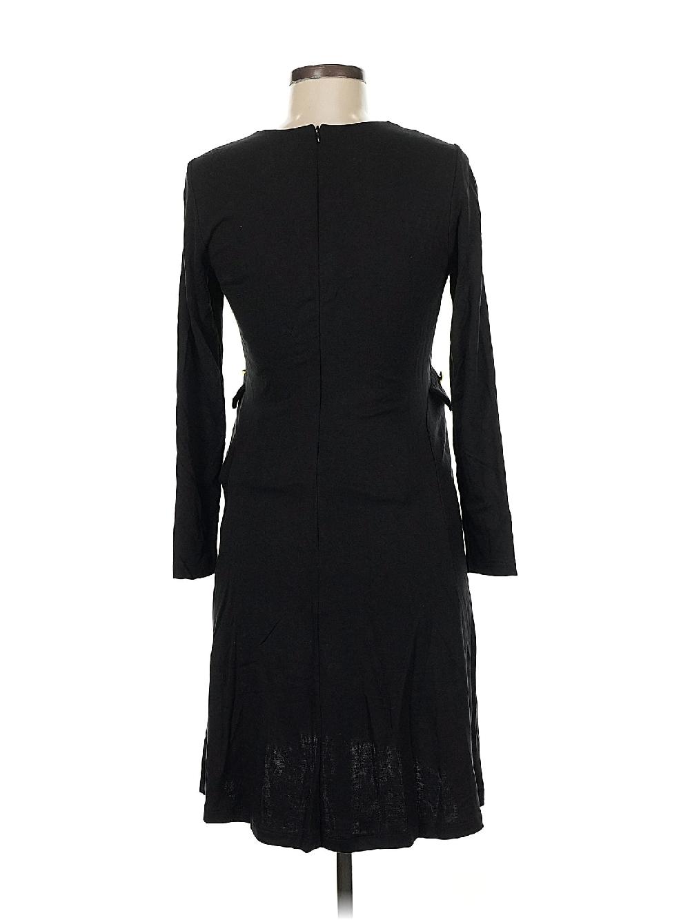 Seraphine Black Casual Dress Size 6 - 59% Off
