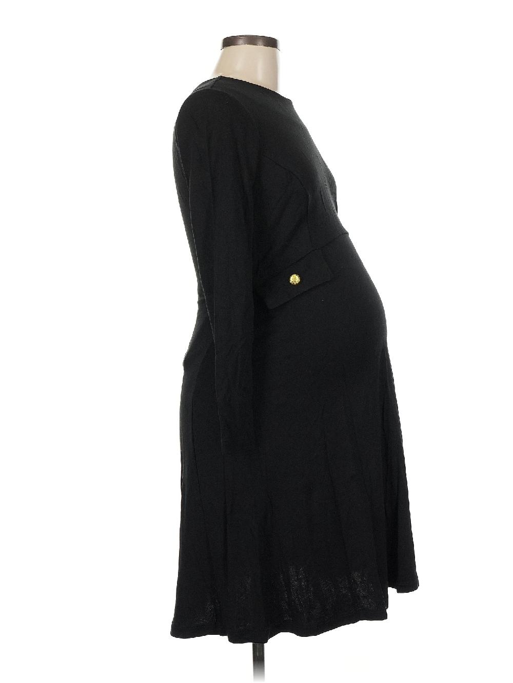 Seraphine Black Casual Dress Size 6 - 59% Off