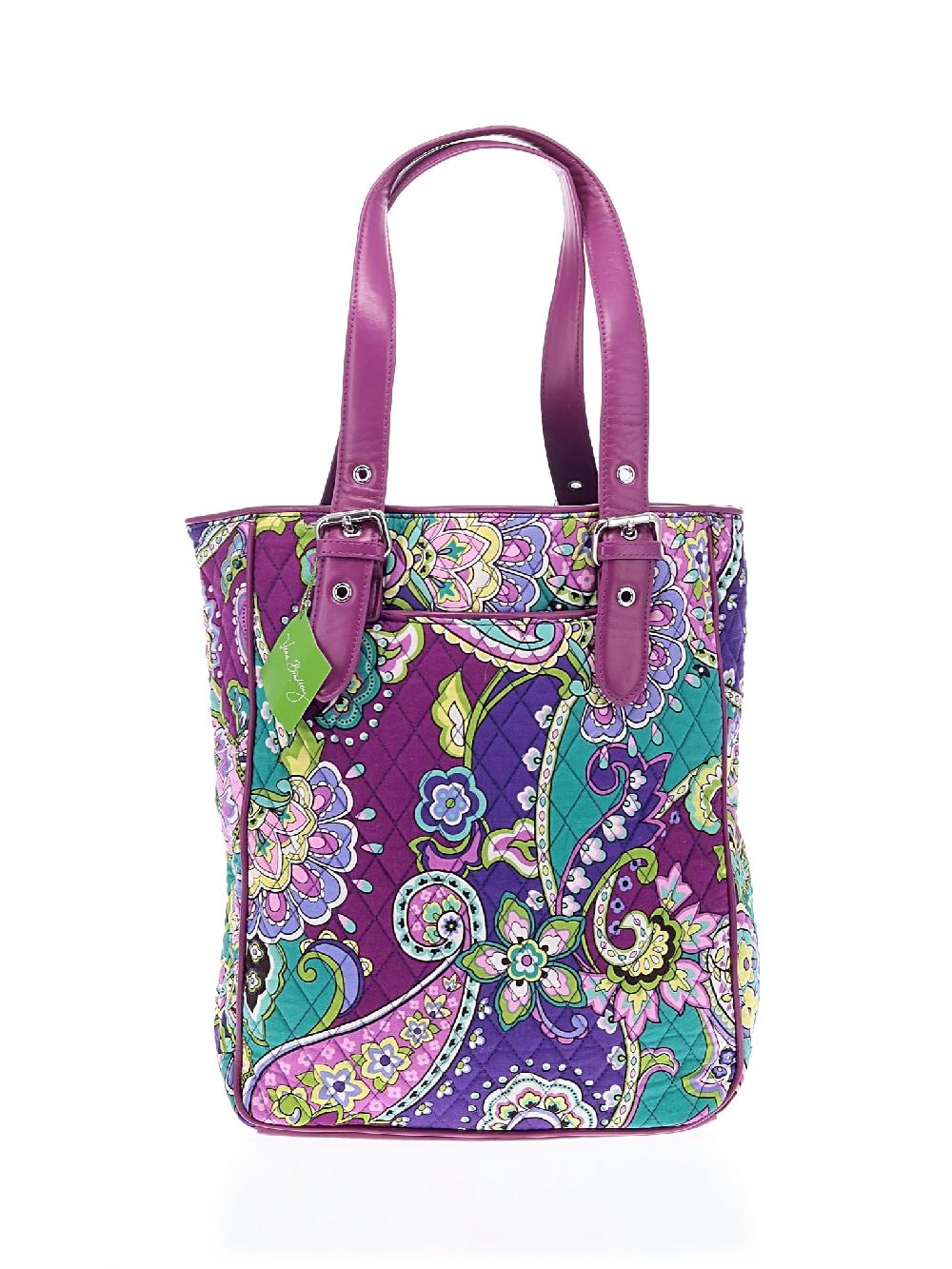 Vera Bradley Paisley Purple Shoulder Bag One size - 56% off