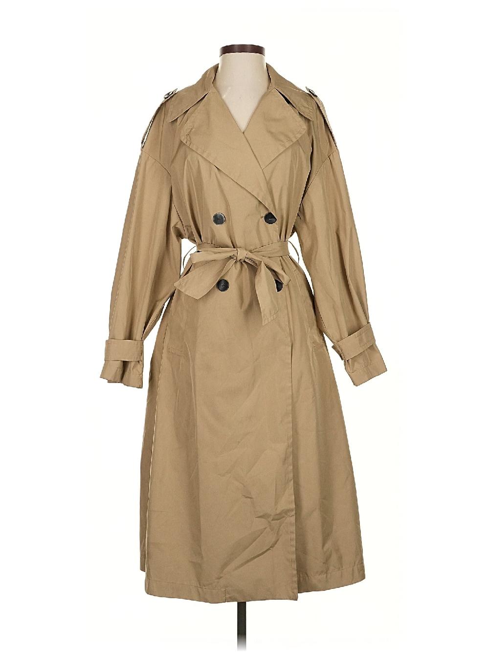Zara TRF Tan Trenchcoat Size XS - 56% off