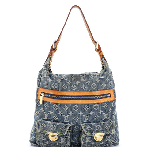 Louis Vuitton Baggy Handbag Denim GM - Good | Item # 380815/1 / blue