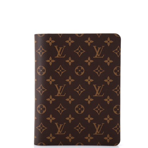Louis Vuitton Desk Agenda Cover Monogram Canvas - Excellent | Item # 347226/2 / brown