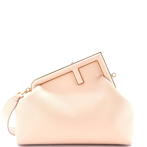 Fendi First Bag Leather Medium - Very Good | Item # 294280/86 / neutral