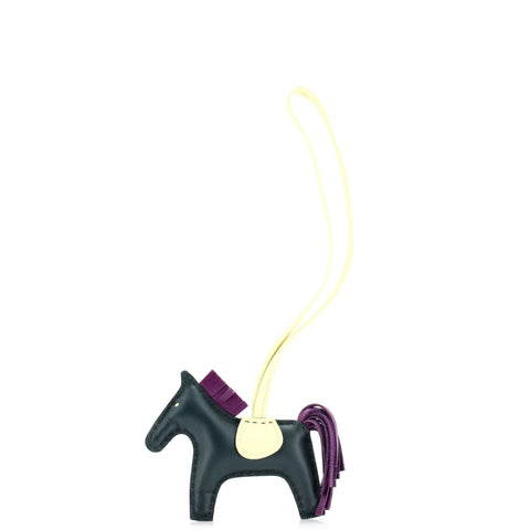 Hermes GriGri Rodeo Bag Charm Leather PM - Excellent | Item # 355120/1 / green