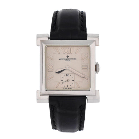 Vacheron Constantin Historiques Carree Manual Watch White Gold and Alligator 32 - Very Good | Item # 373072/1 / White Vacheron Constantin Historiques Carree Manual Watch White Gold and Alligator 32 - Very Good | Item # 373072/1 / White