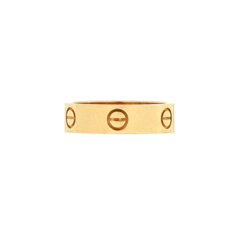 Cartier Love Band Ring 18K Yellow Gold - Good | Item # 341759/1 / Yellow Gold