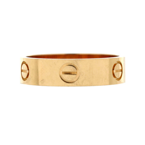 Cartier Love Band Ring 18K Yellow Gold - Very Good | Item # 345774/1 / Yellow Gold