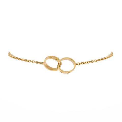 Cartier Love Interlocking Bracelet 18K Yellow Gold - Very Good | Item # 379073/1 / Yellow Gold