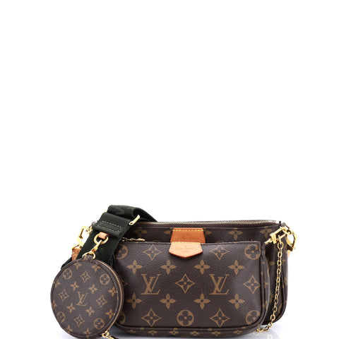 Louis Vuitton Multi Pochette Accessoires Monogram Canvas - Very Good | Item # 380783/1 / brown