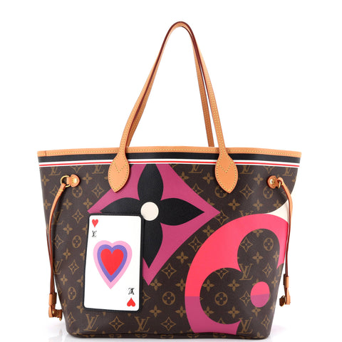 Louis Vuitton Neverfull NM Tote Limited Edition Game On Monogram Canvas MM - Great | Item # 378677/239 / brown