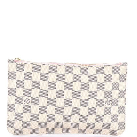 Louis Vuitton Neverfull Pochette Damier Large - Great | Item # 334019/1 / brown