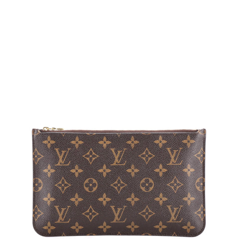 Louis Vuitton Neverfull Pochette Damier Large - Very Good | Item # 323492/1 / brown