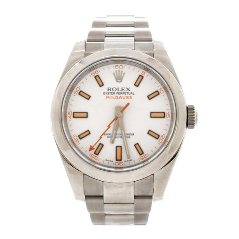 Rolex Oyster Perpetual Milgauss Automatic Watch Stainless Steel 40 - Good | Item # 374185/1 / White Rolex Oyster Perpetual Milgauss Automatic Watch Stainless Steel 40 - Good | Item # 374185/1 / White