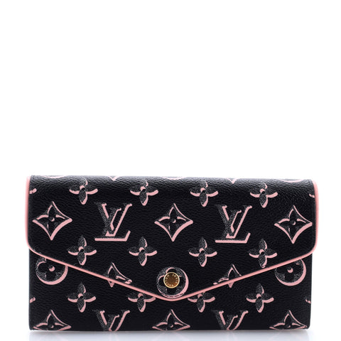 Louis Vuitton Sarah Wallet NM Fall for You Monogram Canvas - Excellent | Item # 358084/1 / black