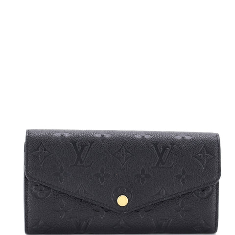 Louis Vuitton Sarah Wallet NM Monogram Empreinte Leather - Excellent | Item # 376946/3 / black