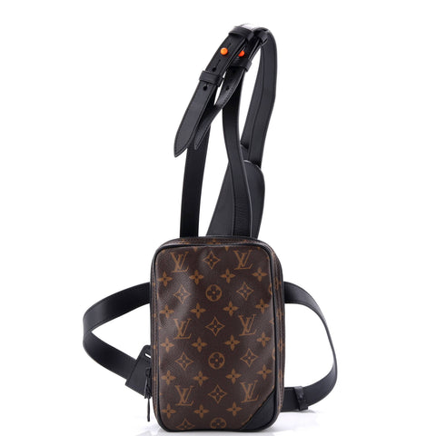 Louis Vuitton Solar Ray Utility Harness Bag Monogram Canvas - Great | Item # 294280/250 / black