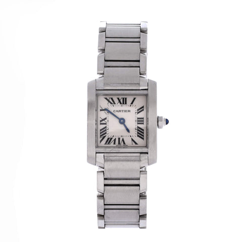 Cartier Tank Francaise Quartz Watch Stainless Steel 20 - Very Good | Item # 377589/1 / Neutral