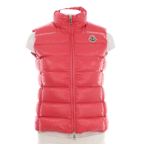 Moncler Women's Ghany Puffer Vest Quilted Polyamide with Down - Very Good | Item # 315996/1 / pink