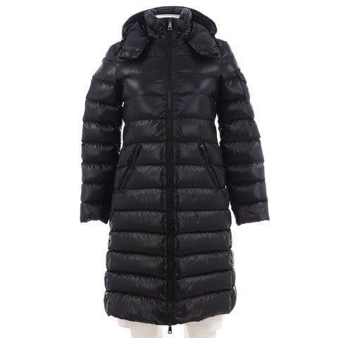 Moncler Women's Moka Puffer Coat Quilted Polyamide with Down - Very Good | Item # 338217/1 / black