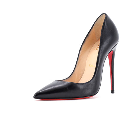 Christian Louboutin Women's Pigalle Follies Pumps Leather 100 - Very Good | Item # 357582/2 / black