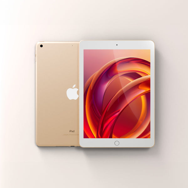 iPad 6 128GB WiFi + 4G LTE (Unlocked) - Gold / Fair