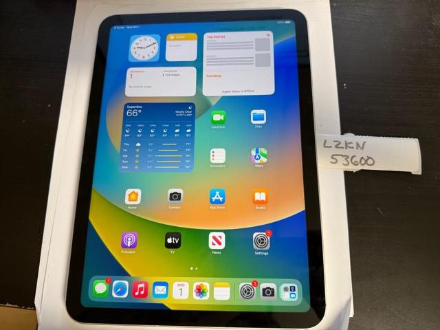 Apple iPad 10th Gen Unlocked